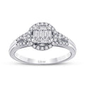 0.43 Carat Diamond Baguette Ring