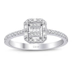 0.28 Carat Diamond Baguette Ring