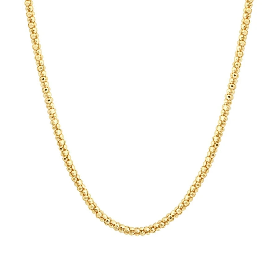 Gold Ball Chain Necklace