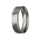 Black Gold Wedding Band