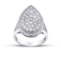 1.30 Carat Diamond Trend Pear Ring