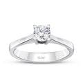0.30 Carat Diamond Round Solitaire Engagement Ring