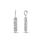 0.65 Carat Diamond Baguette Earrings
