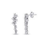0.67 Carat Diamond Trend Earrings