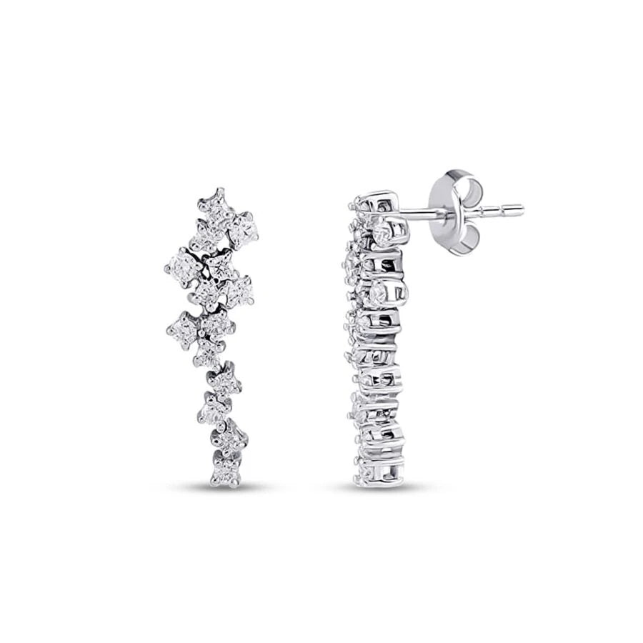 0.67 Carat Diamond Trend Earrings