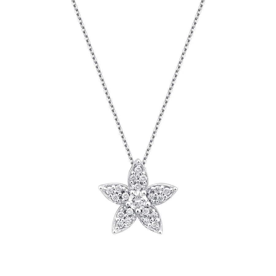 0.66 Carat Diamond Flower Set