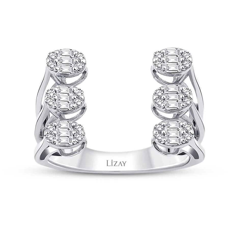 0.39 Carat Diamond Baguette Ring