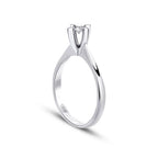 0.10 Carat Diamond Round Solitaire Engagement Ring