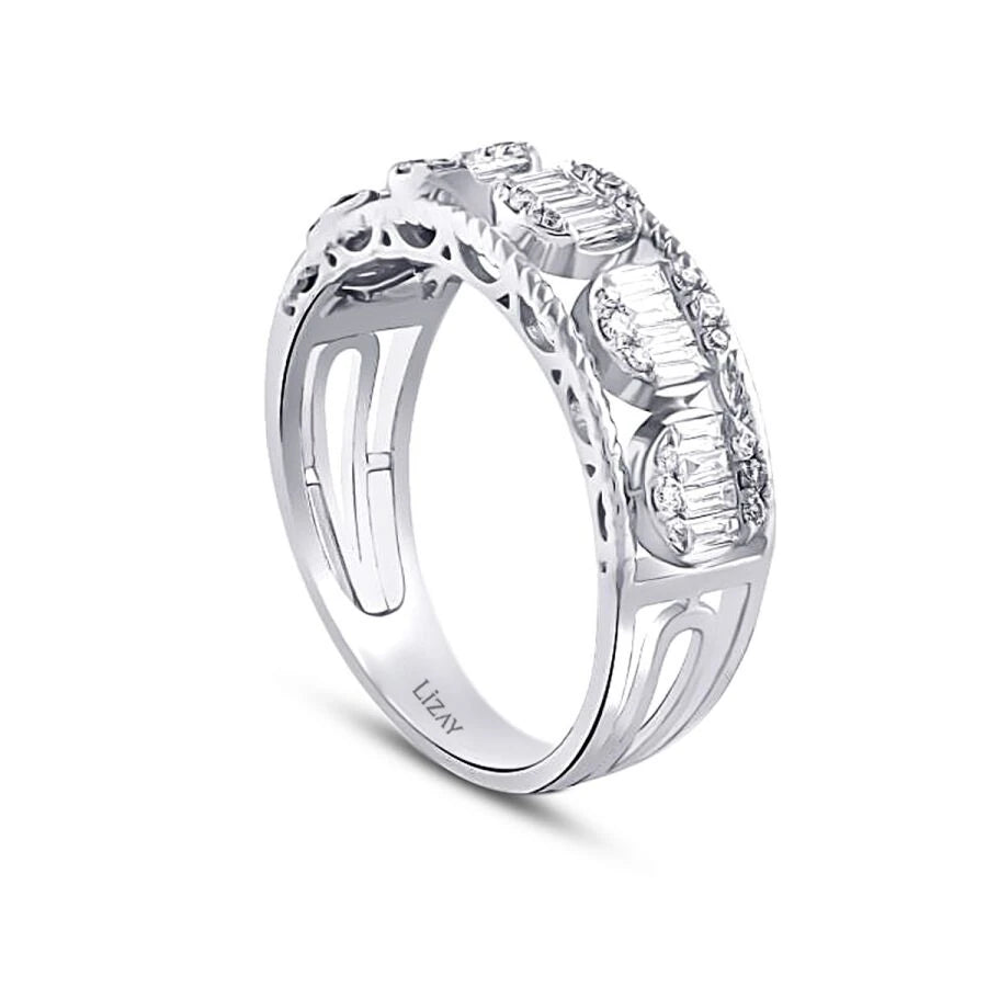 0.45 Carat Diamond Baguette Ring