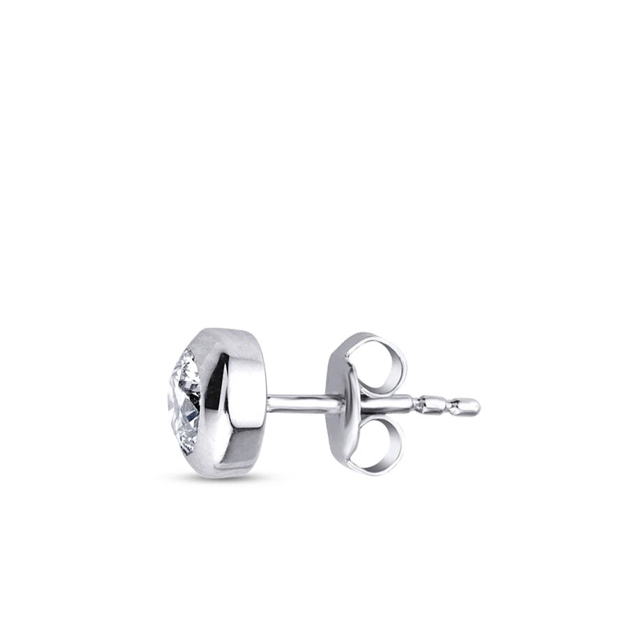 0.37 Carat Diamond Men's Earrings