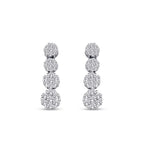 0.88 Carat Diamond Trend Earrings