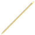 Gold Motif-Pattern Men’s Bracelet