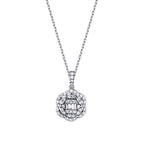 0.31 Carat Diamond Trend Baguette Necklace