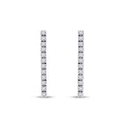 0.54 Carat Diamond Tennis Earrings