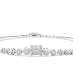 0.49 Carat Diamond Trend Baguette Bracelet