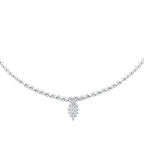 Gold Stone Leaf Neckband