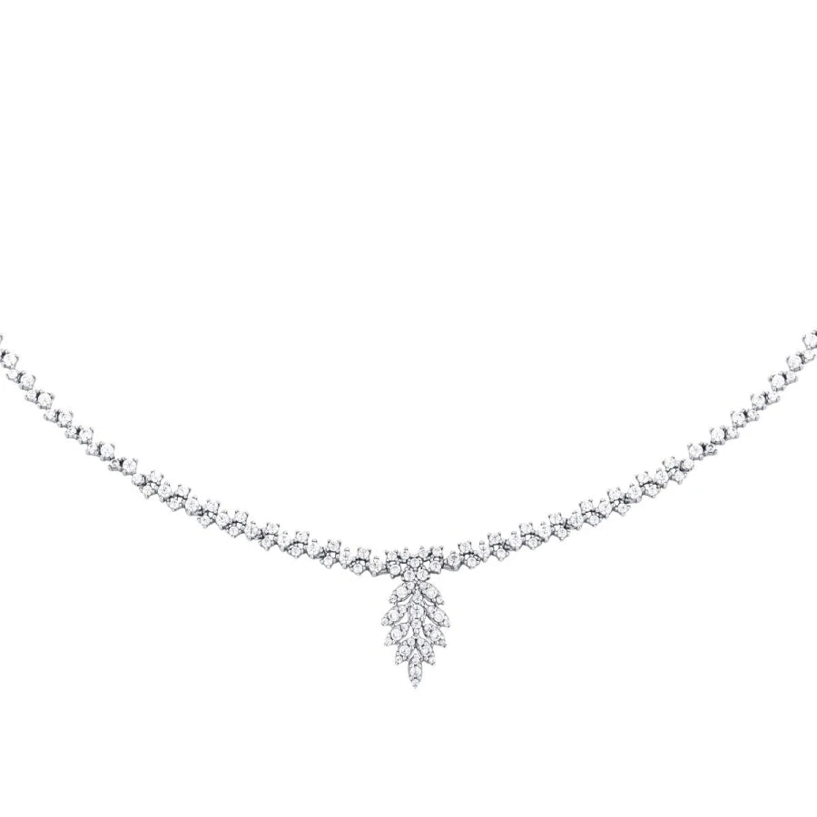 Gold Stone Leaf Neckband