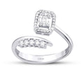 0.29 Carat Diamond Baguette Ring