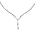 Gold Marquise Tennis Neckband
