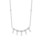 0.39 Carat Diamond Heart Necklace