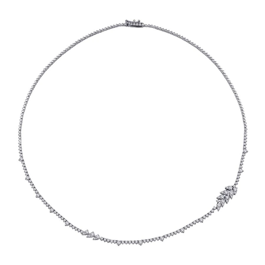 3.28 Carat Diamond Neckband