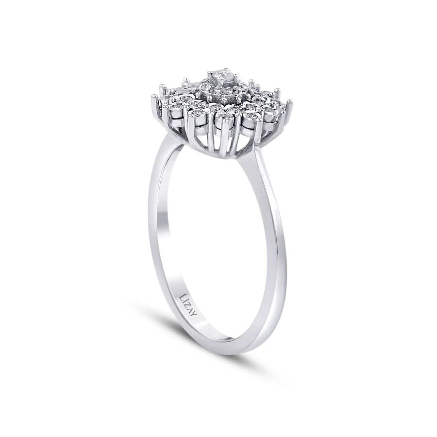 0.13 Carat Diamond Trend Ring
