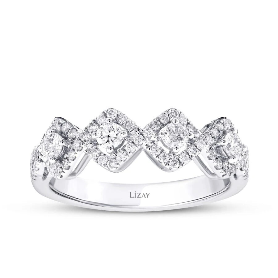 0.53 Carat Diamond Trend Ring