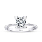 0.80 Carat Diamond Round Solitaire Engagement Ring