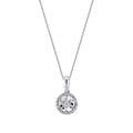 0.08 Carat Diamond-Effect Necklace