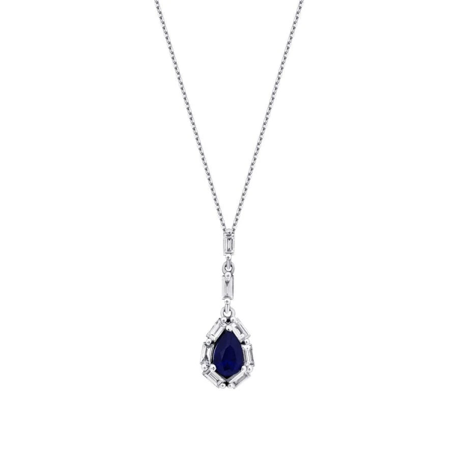 3.00 Carat Diamond Sapphire Set
