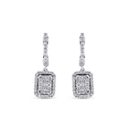 0.57 Carat Diamond Trend Earrings