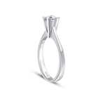 0.30 Carat Diamond Round Solitaire Engagement Ring