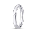 Classic White Gold Wedding Band