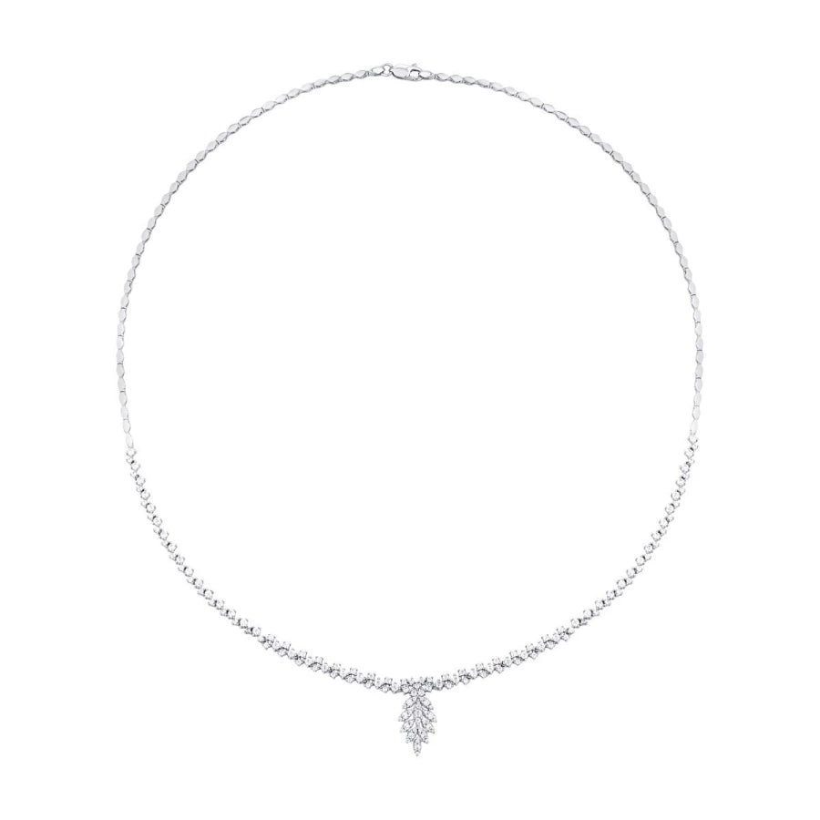 Gold Stone Leaf Neckband