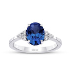 11.56 Carat Diamond Sapphire Set