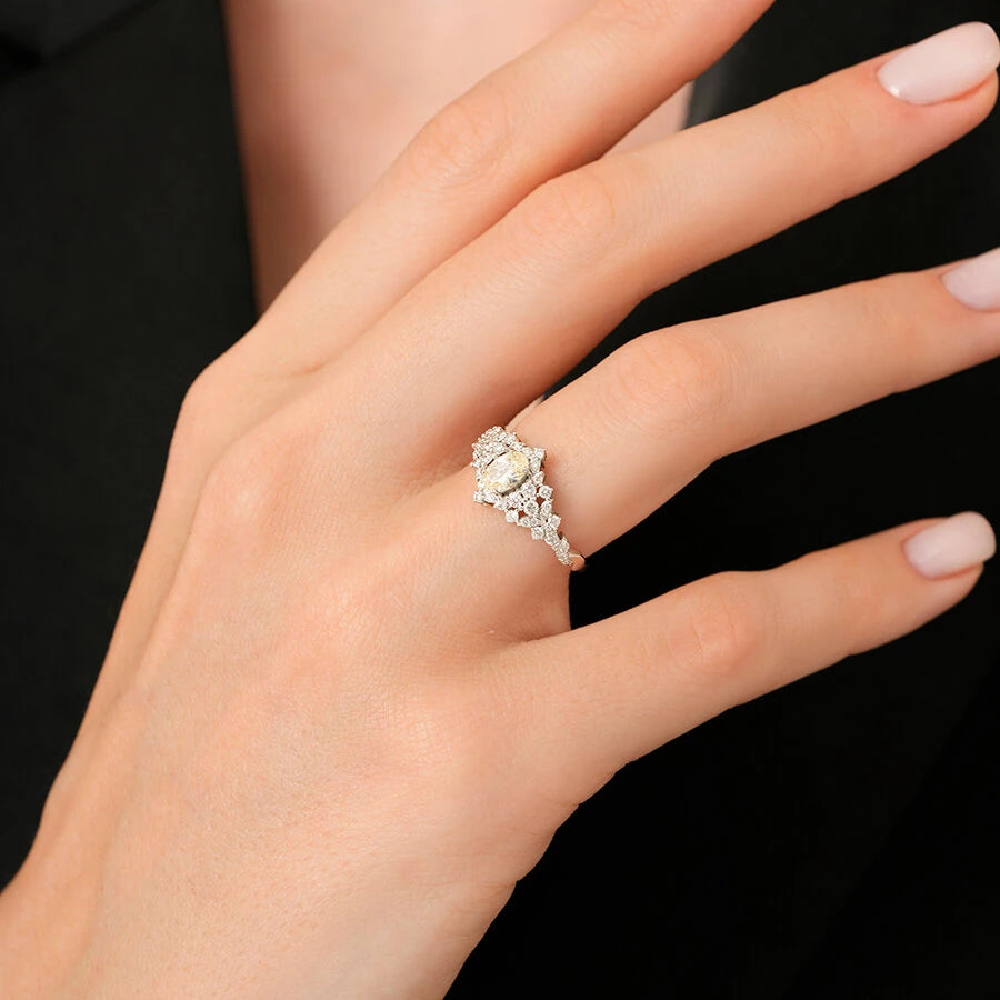 1.06 Carat Diamond Fancy Ring
