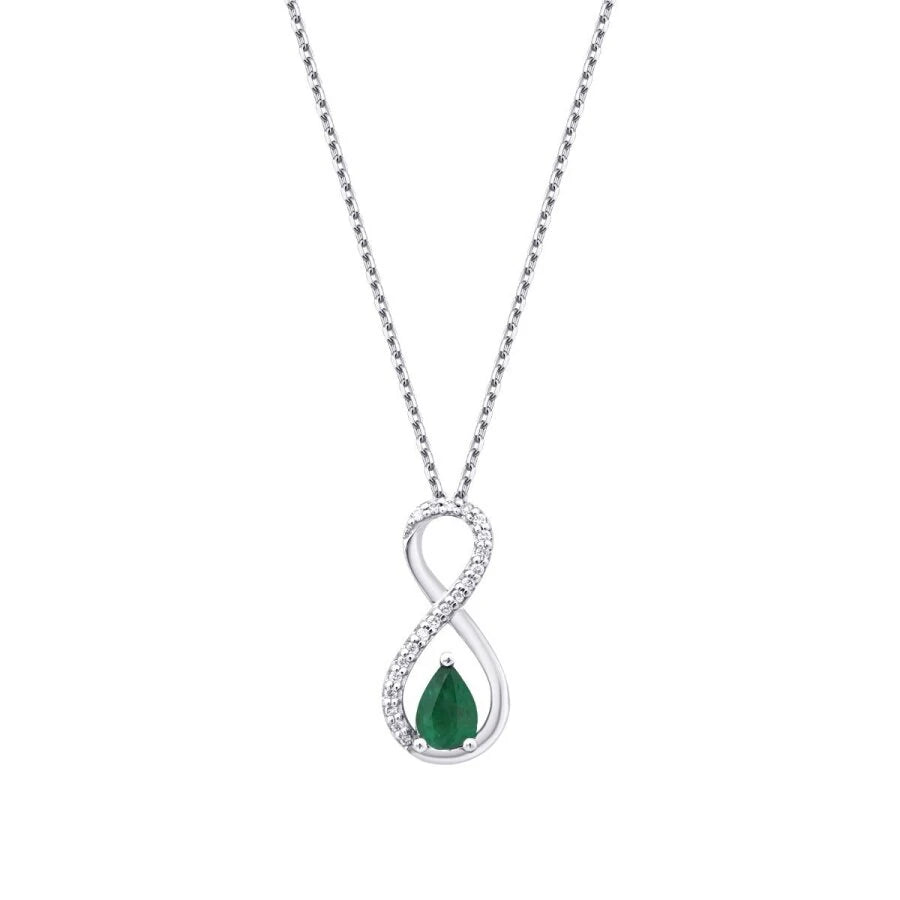1.61 Carat Diamond Emerald Set