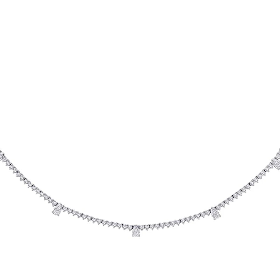 4.02 Carat Diamond Neckband