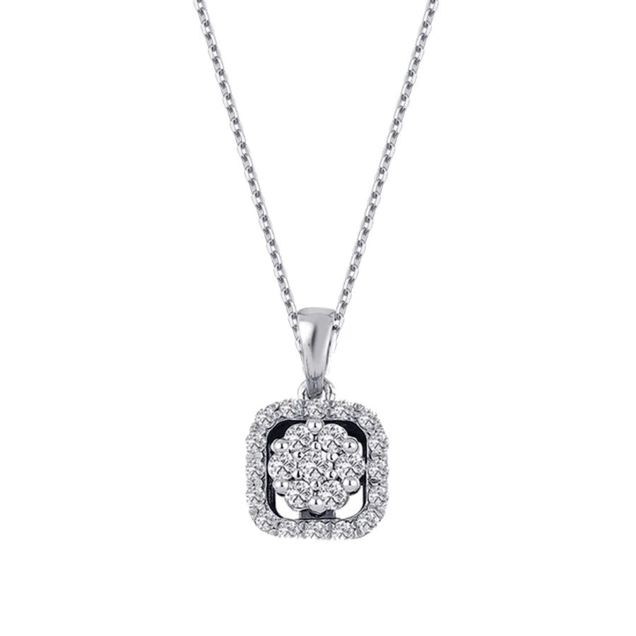 0.19 Carat Diamond Trend Necklace