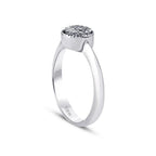 0.14 Carat Diamond Round Ring
