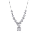 1.58 Carat Diamond Baguette Flower Set