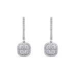 0.71 Carat Diamond Trend Earrings