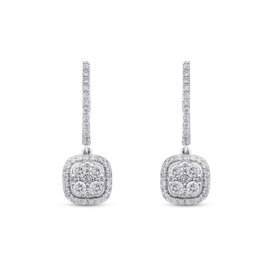 0.71 Carat Diamond Trend Earrings