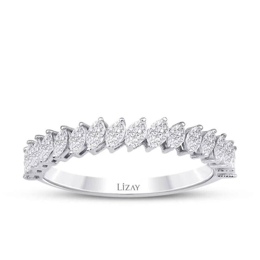 0.66 Carat Diamond Half-Eternity Ring