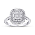 0.54 Carat Diamond Baguette Ring