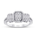 0.85 Carat Diamond Baguette Ring