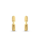 Gold Design Hoop Earrings
