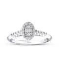 0.41 Carat Diamond Baguette Ring