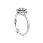 0.17 Carat Diamond Round Ring