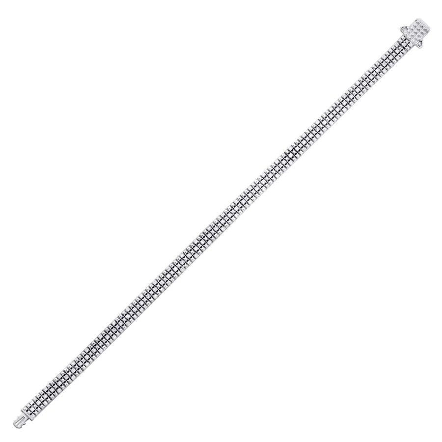 0.86 Carat Diamond Graduated Tennis Bracelet